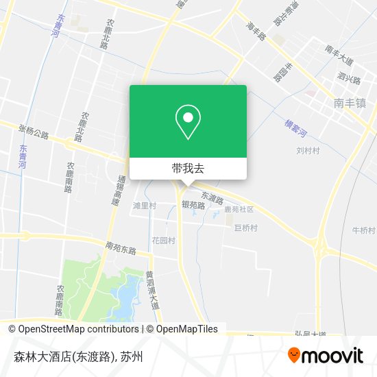 森林大酒店(东渡路)地图