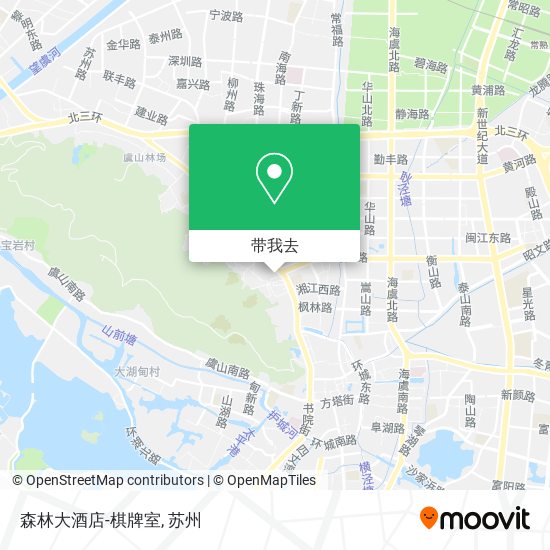 森林大酒店-棋牌室地图