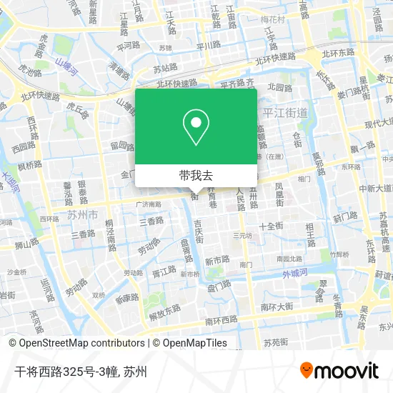 干将西路325号-3幢地图