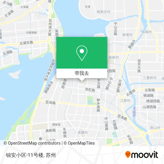 锦安小区-11号楼地图