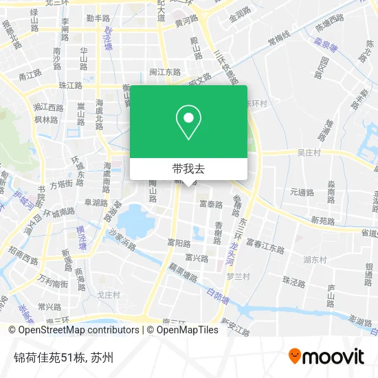 锦荷佳苑51栋地图