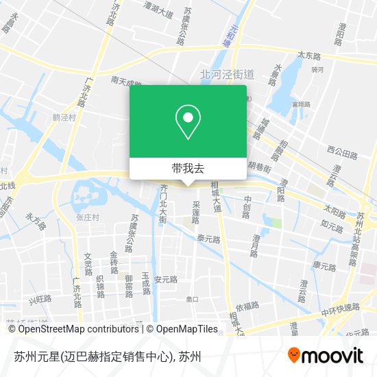 苏州元星(迈巴赫指定销售中心)地图