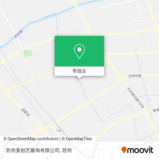 苏州美创艺服饰有限公司地图