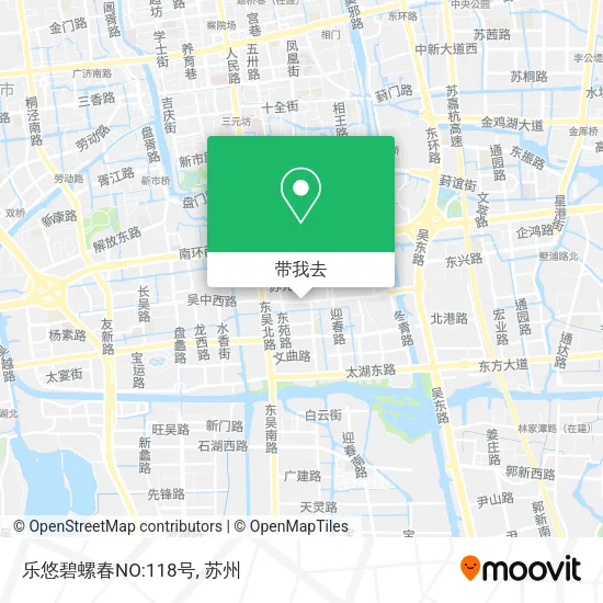 乐悠碧螺春NO:118号地图