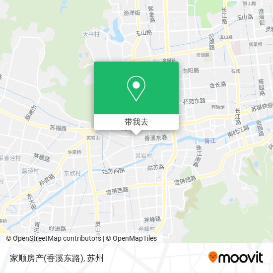 家顺房产(香溪东路)地图