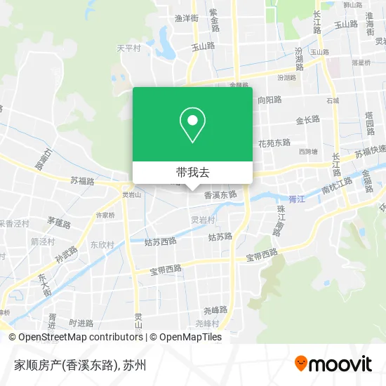 家顺房产(香溪东路)地图