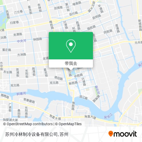苏州冷林制冷设备有限公司地图