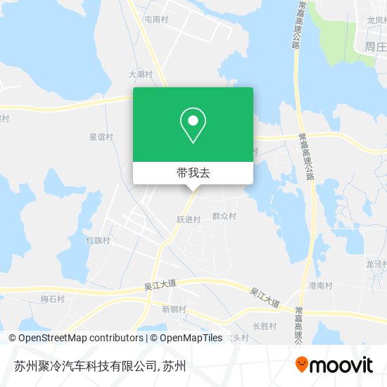 苏州聚冷汽车科技有限公司地图