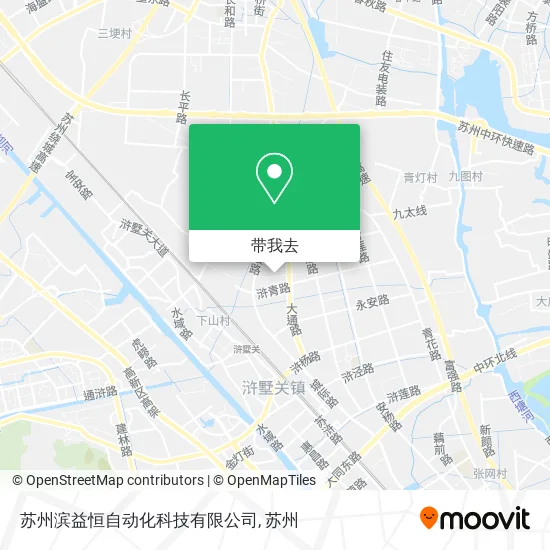 苏州滨益恒自动化科技有限公司地图