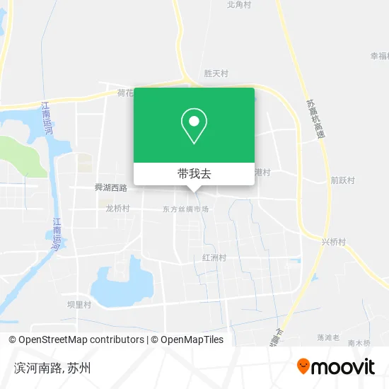 滨河南路地图