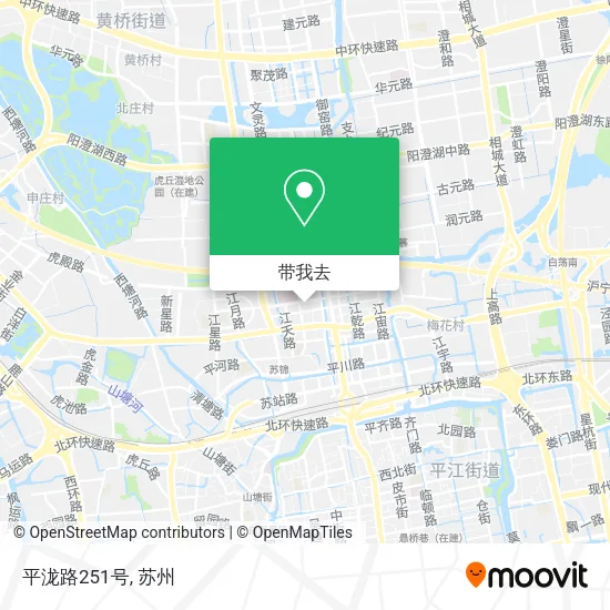 平泷路251号地图
