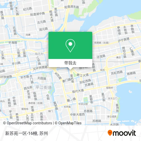 新苏苑一区-16幢地图