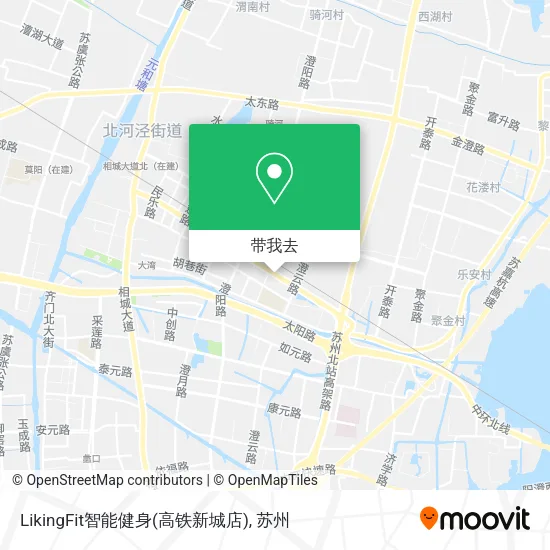 LikingFit智能健身(高铁新城店)地图