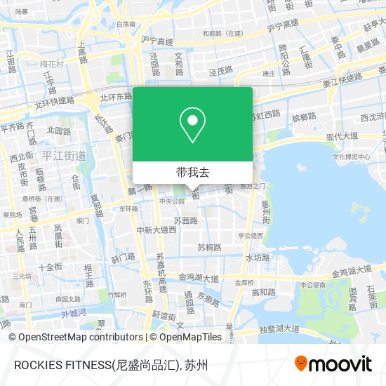 ROCKIES FITNESS(尼盛尚品汇)地图