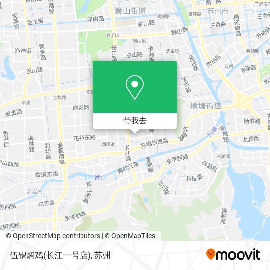 伍锅焖鸡(长江一号店)地图