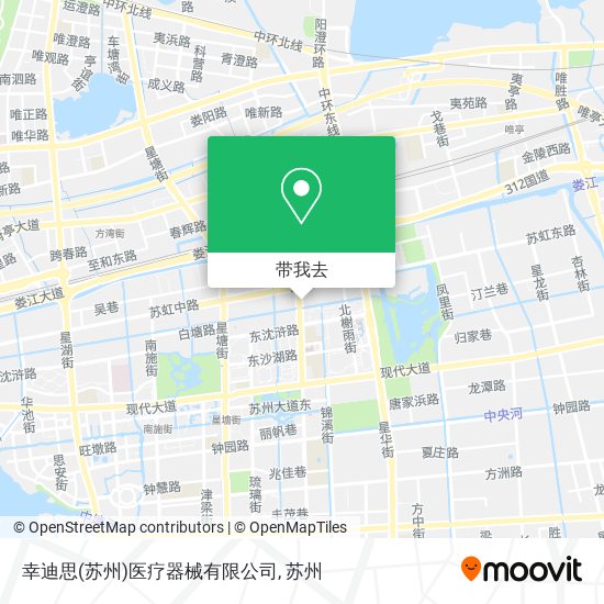 幸迪思(苏州)医疗器械有限公司地图