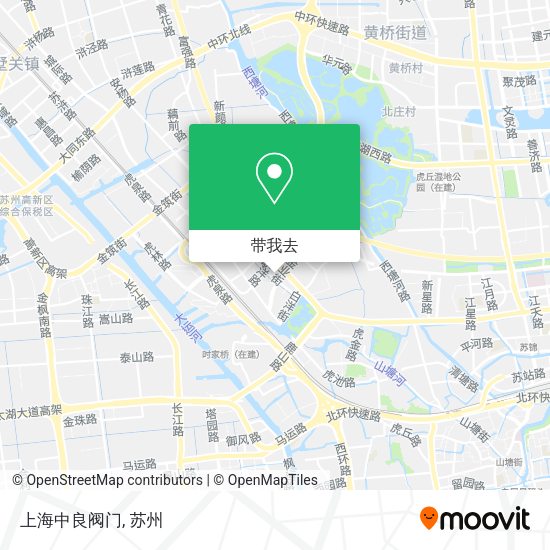 上海中良阀门地图