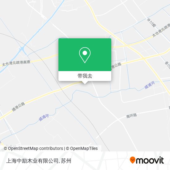 上海中励木业有限公司地图