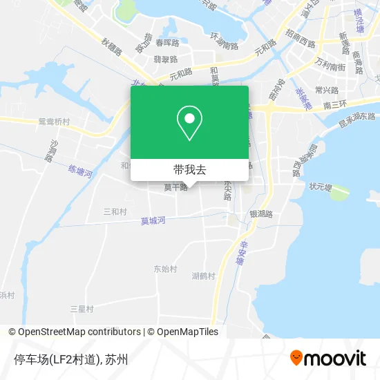 停车场(LF2村道)地图