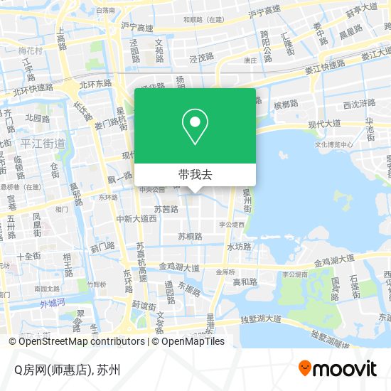 Q房网(师惠店)地图