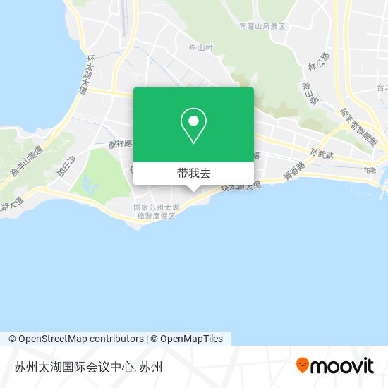 苏州太湖国际会议中心地图