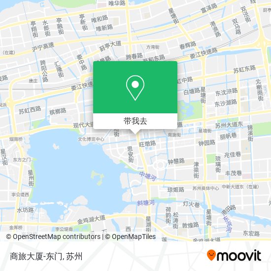 商旅大厦-东门地图