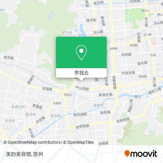 美韵美容馆地图