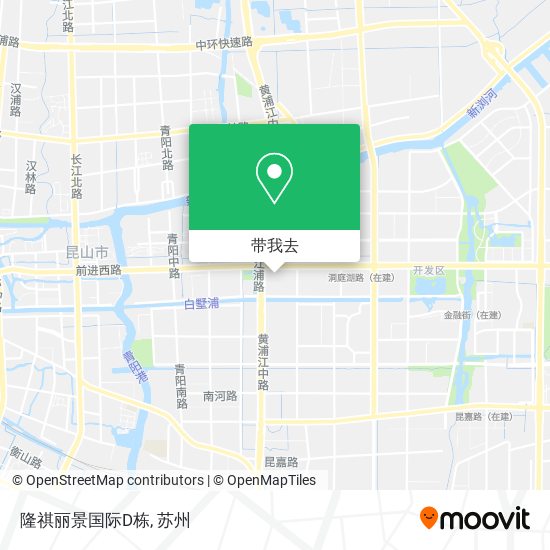 隆祺丽景国际D栋地图