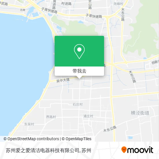 苏州爱之爱清洁电器科技有限公司地图