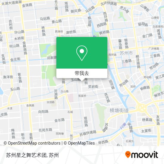 苏州星之舞艺术团地图