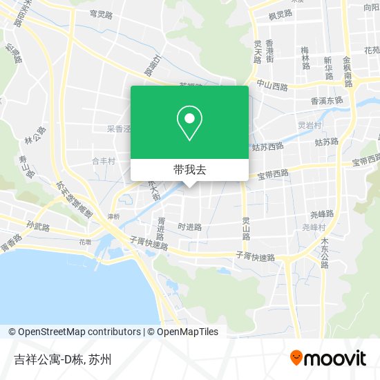 吉祥公寓-D栋地图
