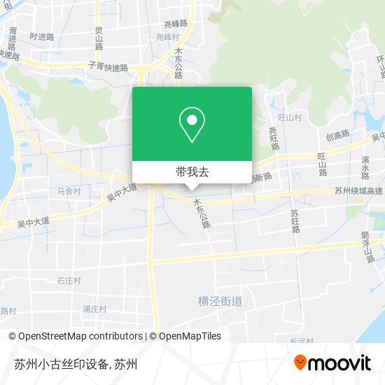 苏州小古丝印设备地图