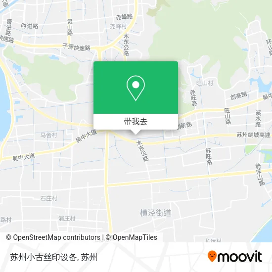 苏州小古丝印设备地图