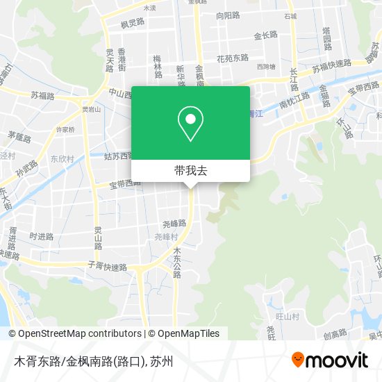 木胥东路/金枫南路(路口)地图