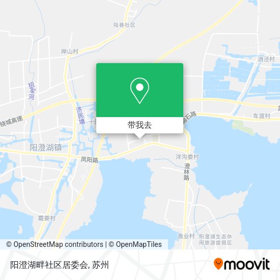 阳澄湖畔社区居委会地图