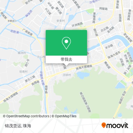 锦茂货运地图