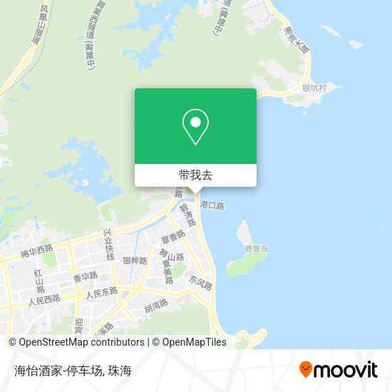 海怡酒家-停车场地图