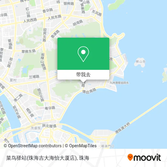 菜鸟驿站(珠海吉大海怡大厦店)地图