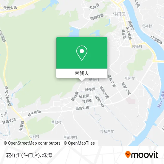 花样汇(斗门店)地图