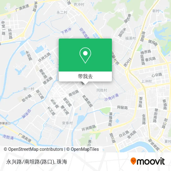 永兴路/南坦路(路口)地图