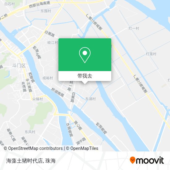 海藻土猪时代店地图
