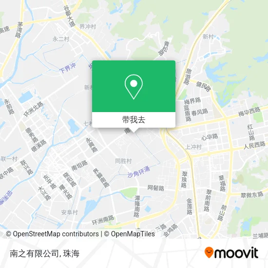 南之有限公司地图