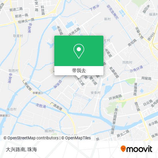 大兴路南地图