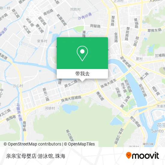 亲亲宝母婴店·游泳馆地图