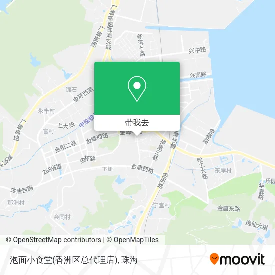 泡面小食堂(香洲区总代理店)地图