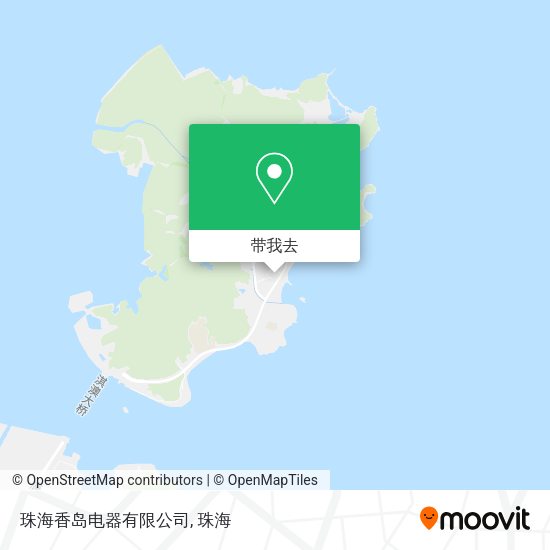 珠海香岛电器有限公司地图