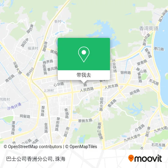 巴士公司香洲分公司地图