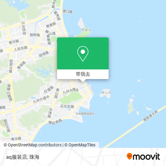 aq服装店地图