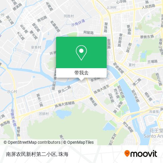 南屏农民新村第二小区地图