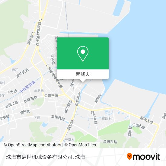 珠海市启世机械设备有限公司地图